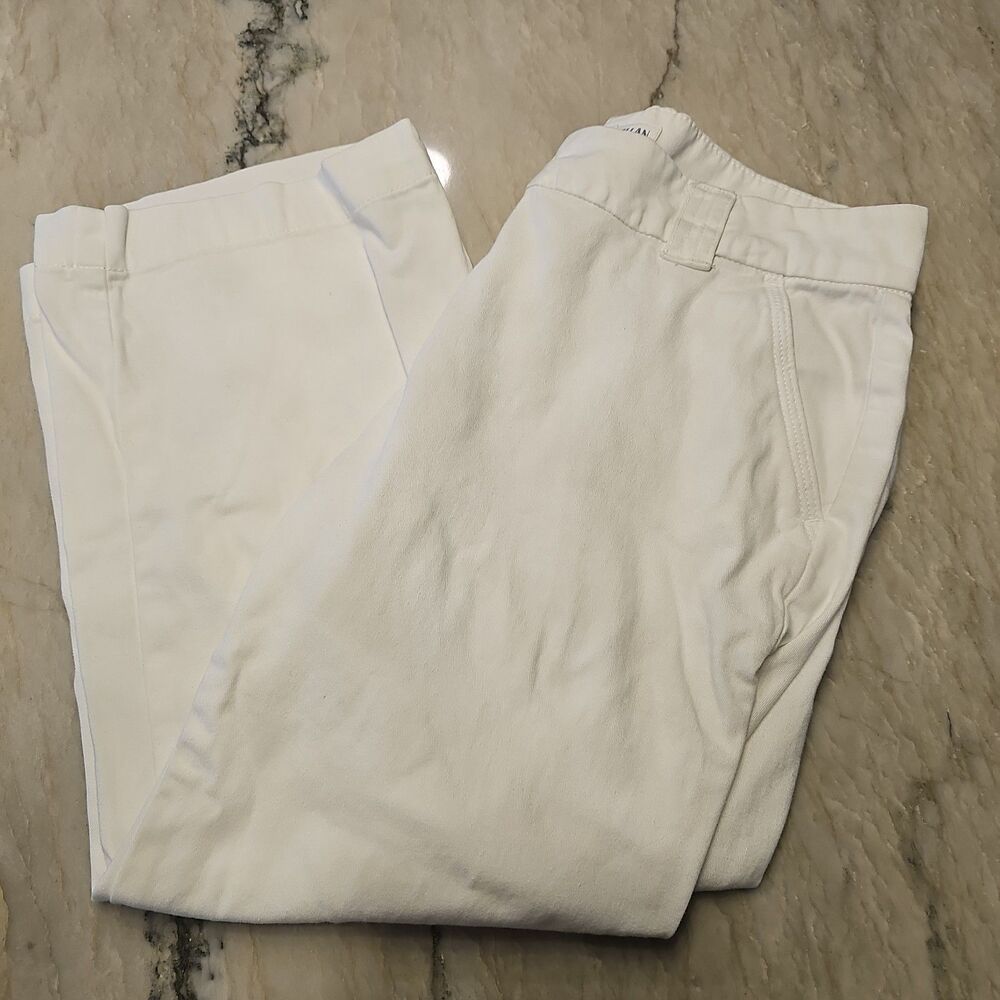 Magellan Cropped Capri Pants Stretch White Size 2